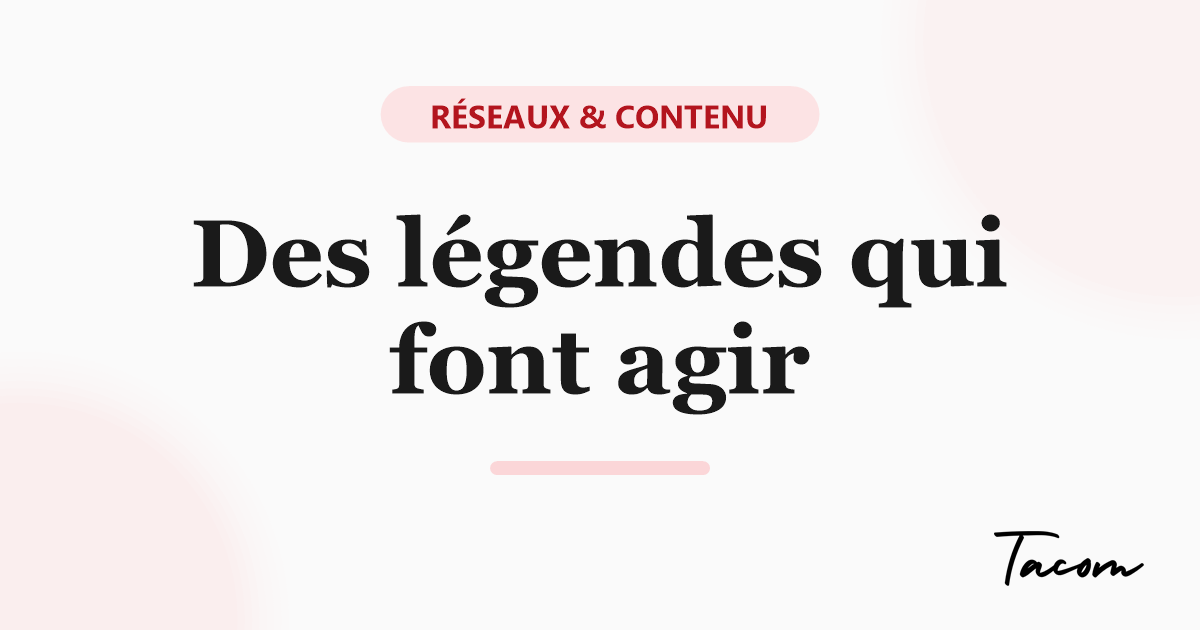 Écrire des légendes Instagram qui donnent envie d'agir