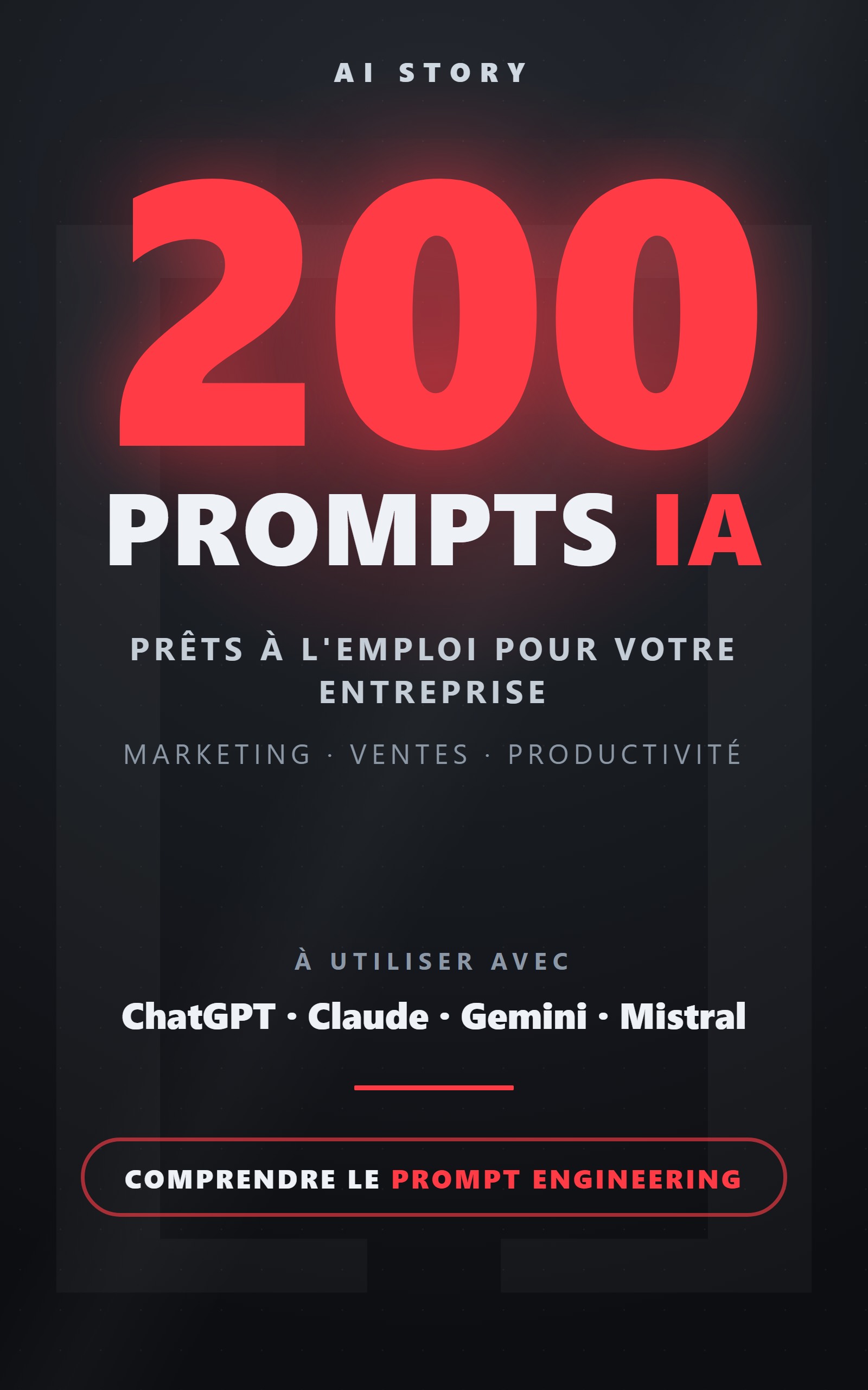 200 Prompts IA prêts à l'emploi pour votre entreprise