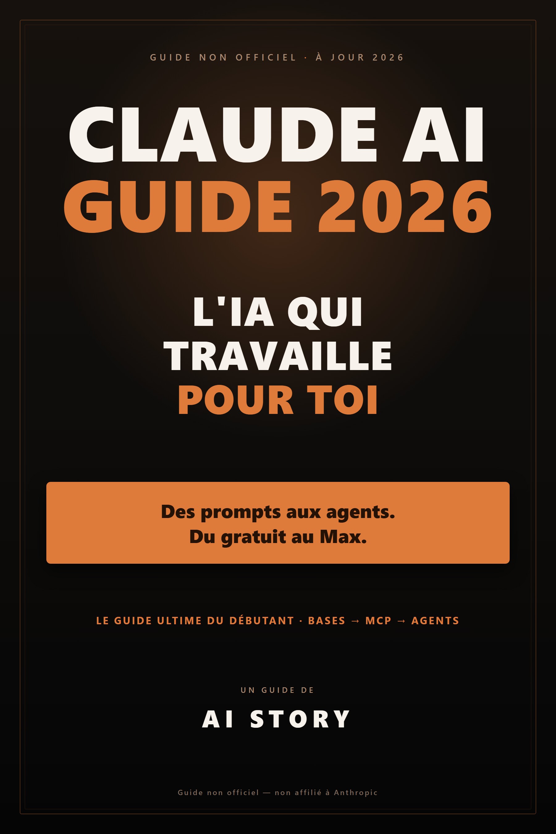Claude AI — Guide 2026, l'IA qui travaille pour toi