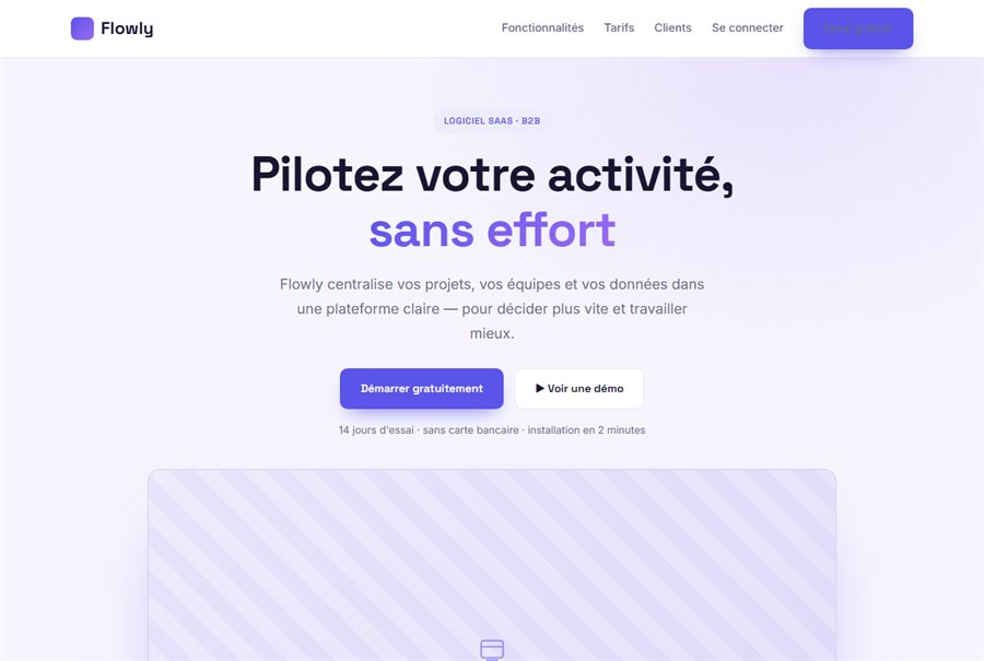Modèle SaaS vu sur ordinateur