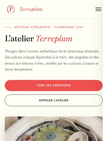 Terreplum sur mobile